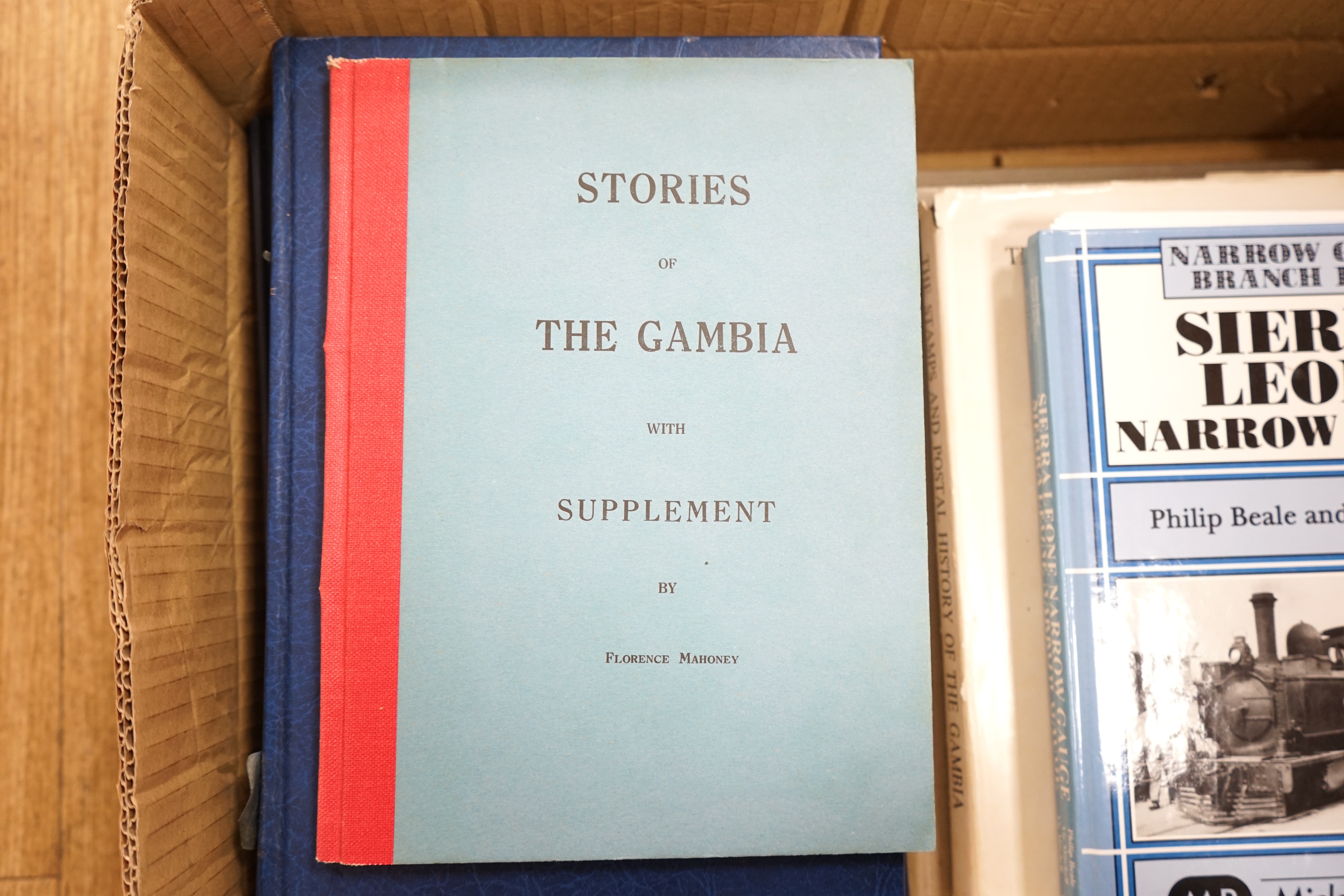 Beale, Philip - The Postal Service of Sierra Leone: its history, stamps and stationery until 1961. num. illus. (some coloured), d/wrapper. Royal Philatelic Society, 1988; Andrews, J.O. (editor) The Stamps and Postal Hist